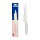 Faca Chef Tramontina Plenus 6 Polegadas Aço Inox Cabo Polipropileno Off White Cozinha Profissional