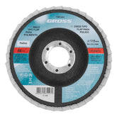 Disco Flap Feltro Para Polimento 115X22mm Gross