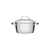 Caçarola Funda Tramontina Allegra Aço Inox Fundo Triplo 18 cm 2,2 L Indução Forno