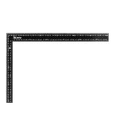 Esquadro Metal Carbono 24pol 600mm MTX 323719 Carpintaria Precisão