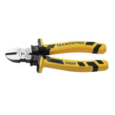 Alicate Corte Diagonal 6'' Tramontina MASTER Isolado com Empunhadura Dupla Injeção – Aço Vanádio