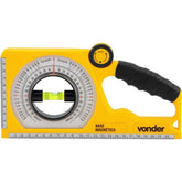 Medidor De Ângulo Inclinômetro 0-90° Base Magnética Vonder 250mm ABS