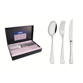 Faqueiro Aço Inox 36 Peças Facas 6mm Mônaco Alto Brilho Tramontina