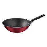 Panela Wok Tramontina Loreto Alumínio Antiaderente Starflon Max 28 cm 3,6 L Vermelha 1,4 mm