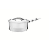 Panela Tramontina Professional Aço Inox 16 Cm 1,4 L Fundo Triplo Com Tampa E Compatível Indução