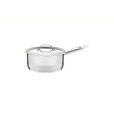 Panela Tramontina Professional Aço Inox Fundo Triplo 14 Cm 1,1 L Com Tampa Plana Compatível Indução