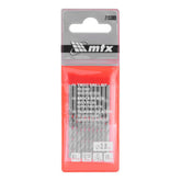 Jogo De Brocas Aço Rápido HSS 3 mm Para Metal 10 Peças Polida Cilíndrica Mtx