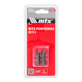 Bit Phillips Ph3 Aço Cromo Vanádio 25 mm Haste 1/4 2 Peças Mtx