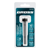 Broca Fresa Forstner Para Madeira 18 Mm Haste Cilíndrica Metal Duro Aço 45 Gross