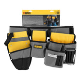 Cinto Porta Ferramentas 14 Bolsos 12kg 4 Litros Cintura Profissional Denzel