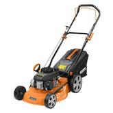 Cortador de Grama a Gasolina Tramontina CC46M 141cc 460mm 55L 8 Níveis de Corte Chassi Metálico