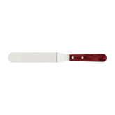 Espátula Confeiteiro Tramontina Polywood 7 Polegadas Aço Inox Cabo Madeira Tratada Vermelho