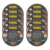 Disco de Desbaste Flap Carboneto de Silício 180 X 22,2mm Grão 60 Denzel 7407455 Para Esmerilhadeira