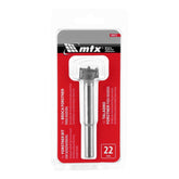 Broca Fresa Forstner 22 mm Aço Rápido Metal Duro Haste Cilíndrica 1 Peça Mtx