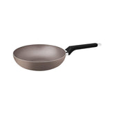 Frigideira Funda Tramontina Milazzo 24 Cm 2,8 Mm Antiaderente Starflon Max Amêndoa Alumínio