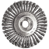 Escova Circular Arame Entrançado 4 1/2'' x 1/4'' 32 Tranças 0,5 mm 22,23 mm Tramontina PRO