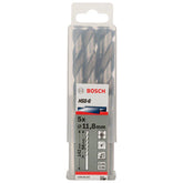 Broca Para Metal Bosch Aço Rápido Hss-G 11,8mm 5 Peças