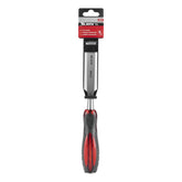 Formão Chanfrado Cabo Emborrachado 26mm Aço Cromo-Vanádio 65HRC MTX 245189