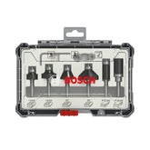 Jogo De Fresas Bosch Standard Encaixe De 6 mm 6 Peças