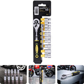 Jogo Chave e Soquetes 1/4'' 4-13 mm CR-V Pro Tradestar