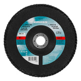 Disco Flap Zircônio Grão 40 180 X 22 mm Desbaste Pesado Gross 1 Peça
