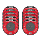 Disco de Desbaste Tipo Flap Óxido de Alumínio P80 180 X 22,2mm Durável MTX 740759