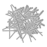 Rebite de Repuxo 4,8 x 16mm 50 Unidades MTX Aço Galvanizado Resistente à Corrosão