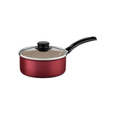 Panela Tramontina Turim 18 Cm 2 L Alumínio Antiaderente Starflon Max Vermelha Cozinha Prática