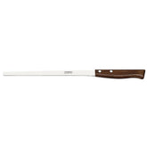 Faca Para Fiambres Tramontina Tradicional 9 Polegadas 23cm Aço Inox Cabo Madeira Natural Resistente