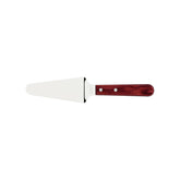 Espátula Para Bolo Tramontina Polywood 5 Polegadas Aço Inox Cabo Madeira Tratada Vermelha Resistente