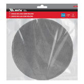 Disco de Lixa Telado com Velcro para Parede e Teto Grão 120 Diâmetro 225mm 5 Peças