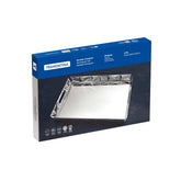 Bandeja Tramontina Prisma Retangular Em Aço Inox 51x36 Cm Para Servir E Decorar De Alta Qualidade