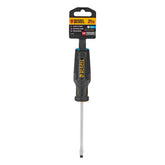 Chave De Fenda Sl5x100 Mm 3/16x4 Aço Crv Cabo 3 Componentes Denzel