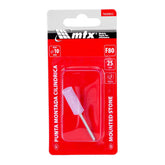 Ponta Montada Cilíndrica Longa 10 X 25 Mm Haste 3 Mm F80 Óxido De Alumínio Mtx 7600855