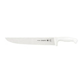 Faca Para Carne Profissional Master 12 Polegadas Aço Inox E Cabo Branco Tramontina