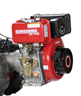 Micro-Trator Diesel Kawashima Mfd 7HP Marchas 4 Frente 3 Ré