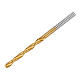 Broca Aço Rápido Nitreto Titânio 3mm Haste Cilíndrica 1PC Profissional MTX