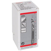 Lâmina Serra Tico Tico Bosch T111C Basic For Wood 100 Peças