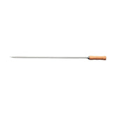 Espeto Para Churrasco Tramontina 95 cm Em Aço Inox Com Cabo De Madeira Resistente Profissional