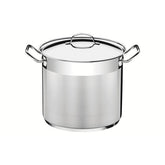 Caldeirão Tramontina Professional Aço Inox Fundo Triplo 28 Cm 15,7 L Com Tampa E Alças