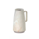 Bule Térmico Tramontina Exata 500 ml Marmorizado Creme Ampola De Vidro Sistema Corta Pingos