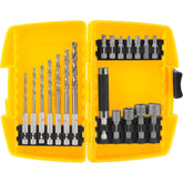 Jogo Brocas/Bits Combinado 19 peças Vonder
