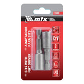 Soquete Magnético Para Parafusadeira 6 mm 45 mm 2 Peças Mtx Aço