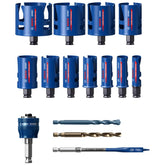 Kit Serra Copo Bosch Expert Construction Material 15 Peças