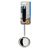 Concha Tramontina Utilità Aço Inox Cabo Polipropileno Preto Resistente Lavável Cozinha Profissional