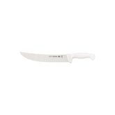 Faca Para Carne 10 Polegadas Tramontina Profissional Master Aço Inox Cabo Polipropileno Branco