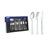 Faqueiro 101 Peças Aço Inox Oslo Tramontina Alto Brilho Com Facas De Mesa