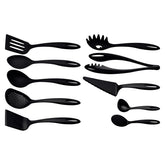 Jogo De Utensílios Tramontina Ability 10 Peças Nylon Preto 180 Graus Antiaderente