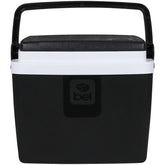 Caixa Térmica Bel 6L Preta e Branca com Isolamento Térmico e Trava de Segurança