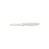 Faca Para Legumes E Frutas Tramontina Plenus 3 Polegadas Aço Inox Cabo Polipropileno Off White